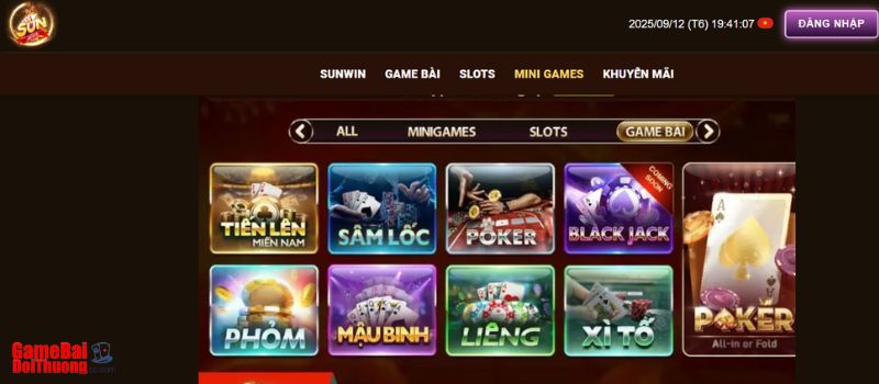 Sunwin hoạt động trực tuyến trong lĩnh vực cá cược