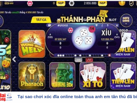 Tại sao chơi xóc đĩa online toàn thua anh em tân thủ đã biết chưa?